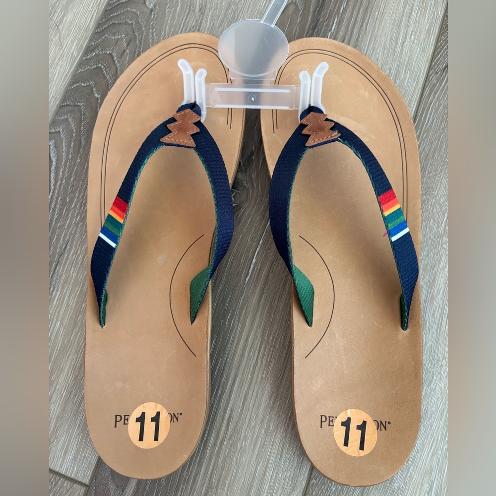Pendleton Crater Lake Women’s Flip Flops Size 11 - Picture 6 of 12